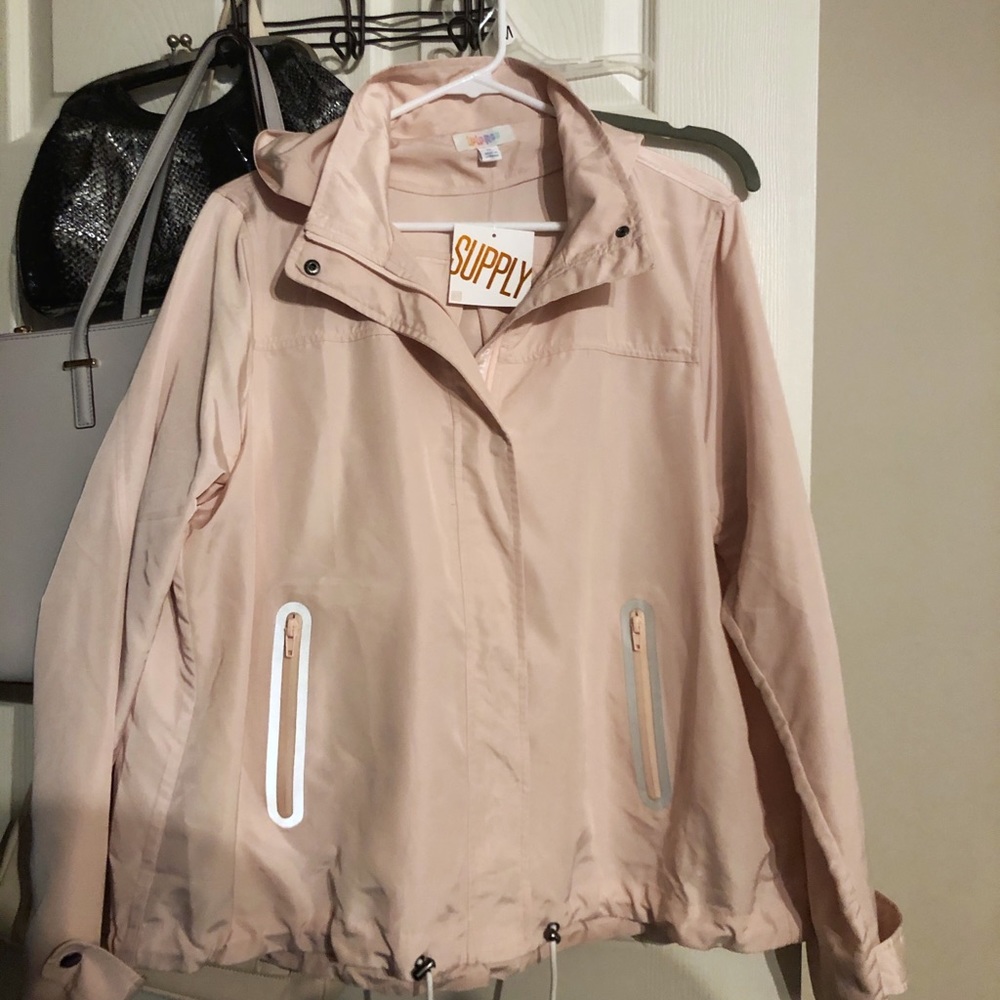 LuLaRoe Supply Reflective Rain Jacket